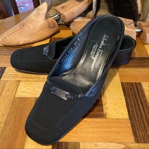 Salvatore Ferragamo Heeled Slip-on Italian Shoes